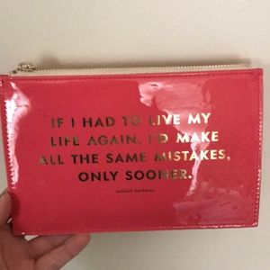 Kate spade cosmetic pouch